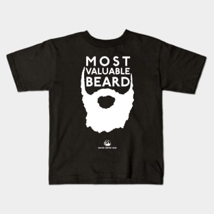 Most Valuable Beard - Black Kids T-Shirt